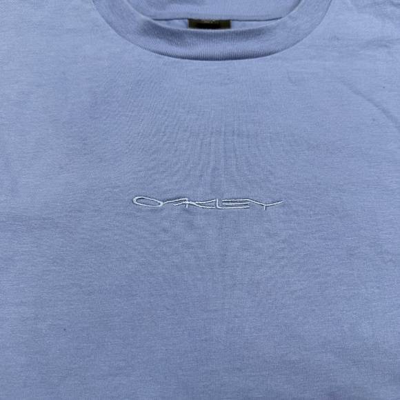 Oakley T Shirt Men's Size M Purple Short Sleeve Crew Neck Casual - Picture 6 of 7